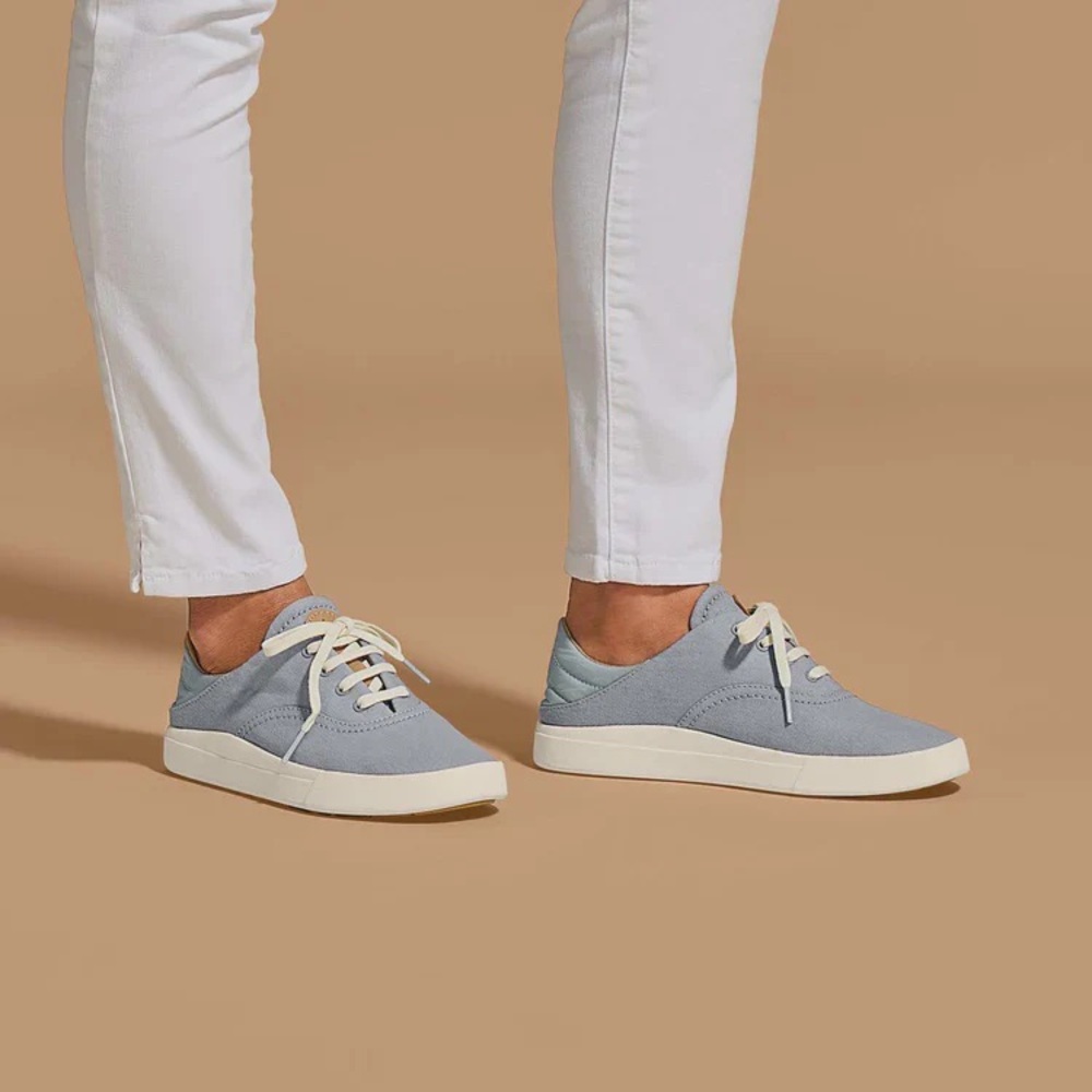 OLUKAI • Kohu Mist Grey Women’s Sneakers 9.5 NWT 👟✨ - Picture 2 of 6
